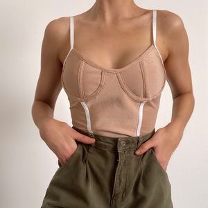 By the way bustier bodysuit